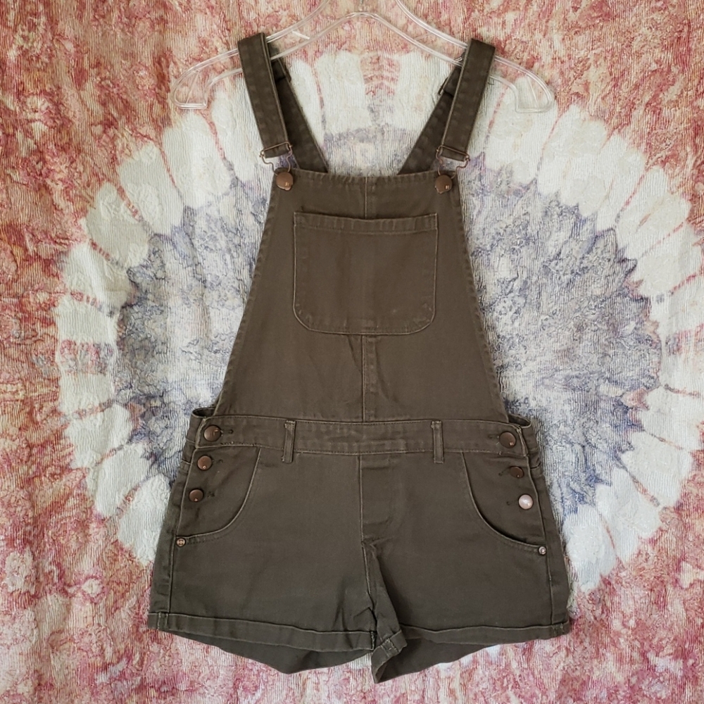 Cotton on shortall green jumper 4
